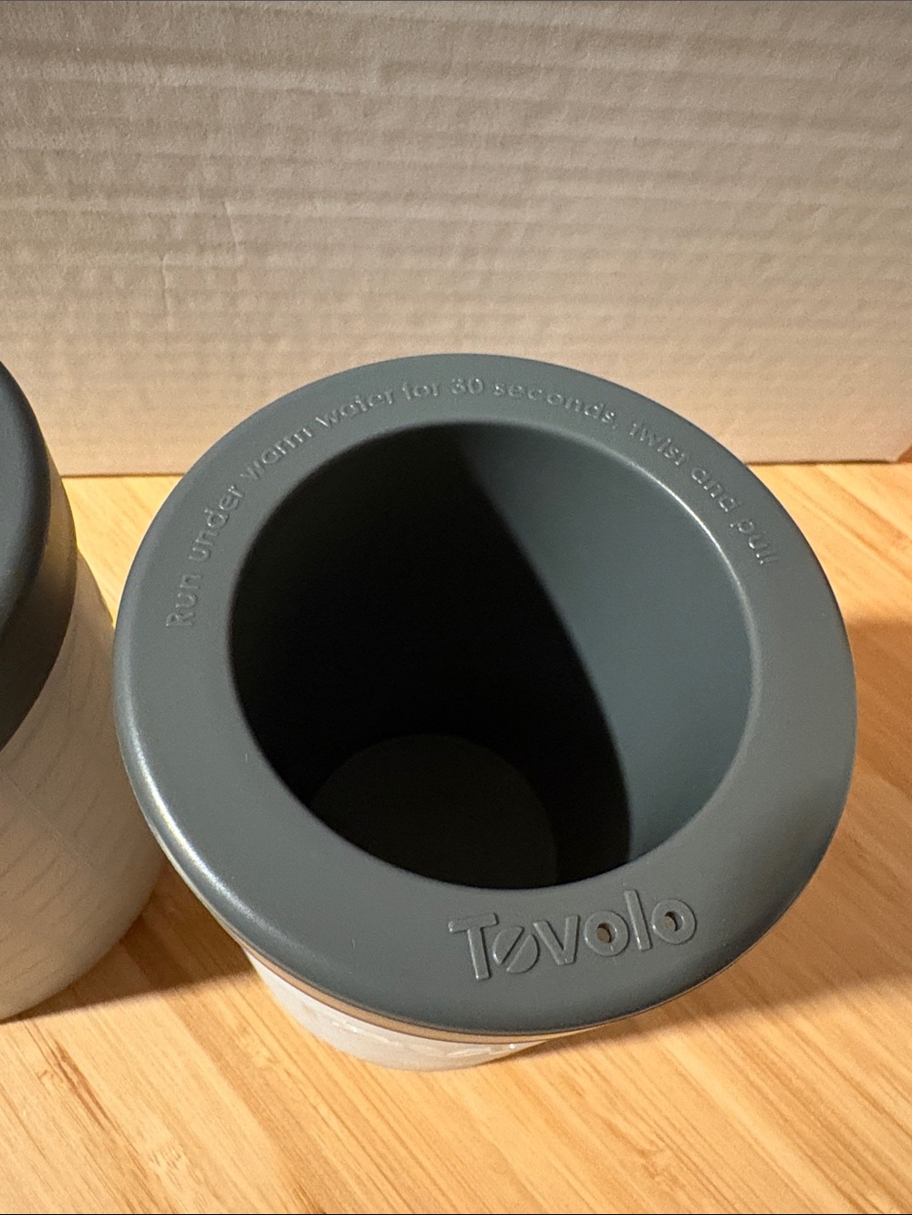 Tovolo Grey Silicone Ice Cube Molds - Set of 2 - Picture 2 of 4